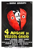 4 mosche di velluto grigio